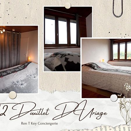 Le T2 Douillet D'Uriage - Residence Le Louvre - Cure Thermale Uriage- Proche Chamrousse - Jusqu'A 3 Personnes - Region Agreable En Toute Saison Vaulnaveys-le-Haut Ngoại thất bức ảnh